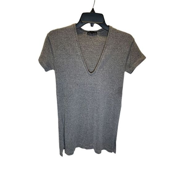 ZARA Fall Winter Tunic Top Sz Small Short Sleeve - Picture 1 of 6